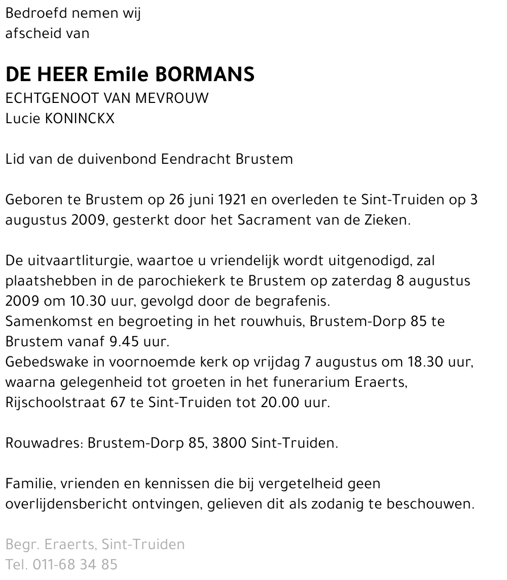 Emile Bormans