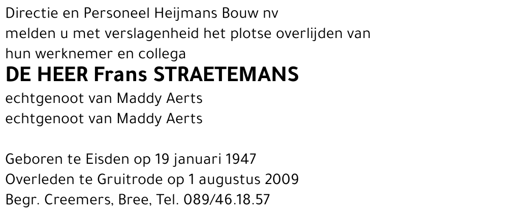 Frans Straetemans