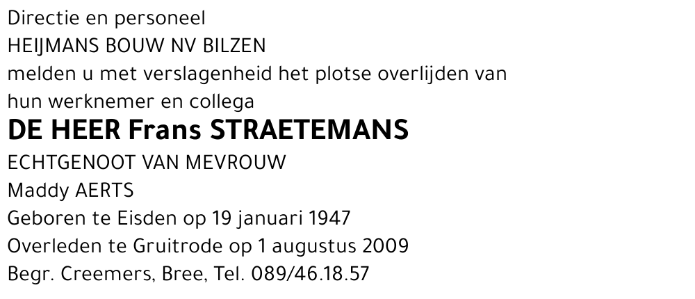 Frans Straetemans