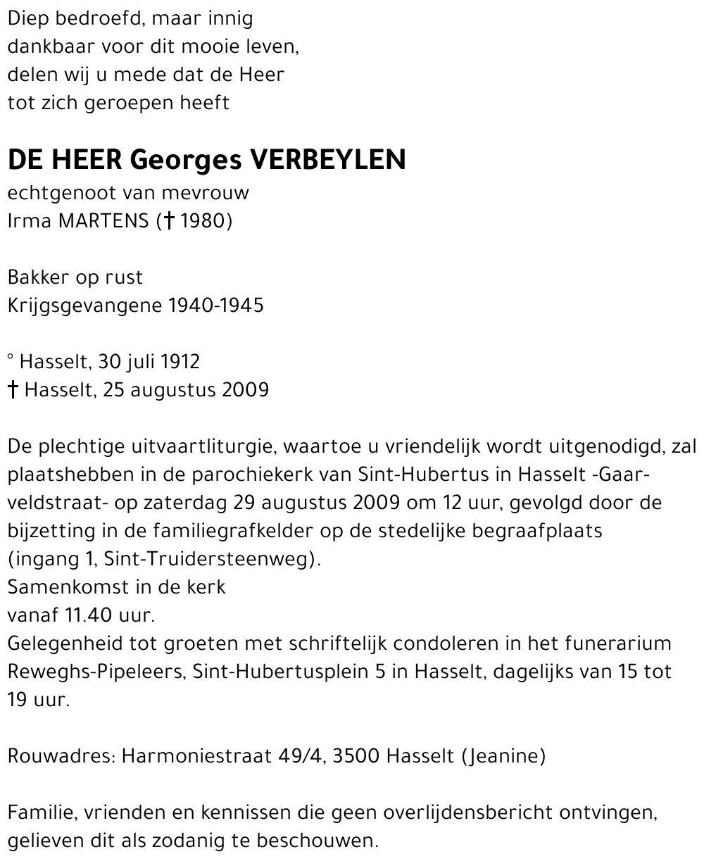 Georges Verbeylen