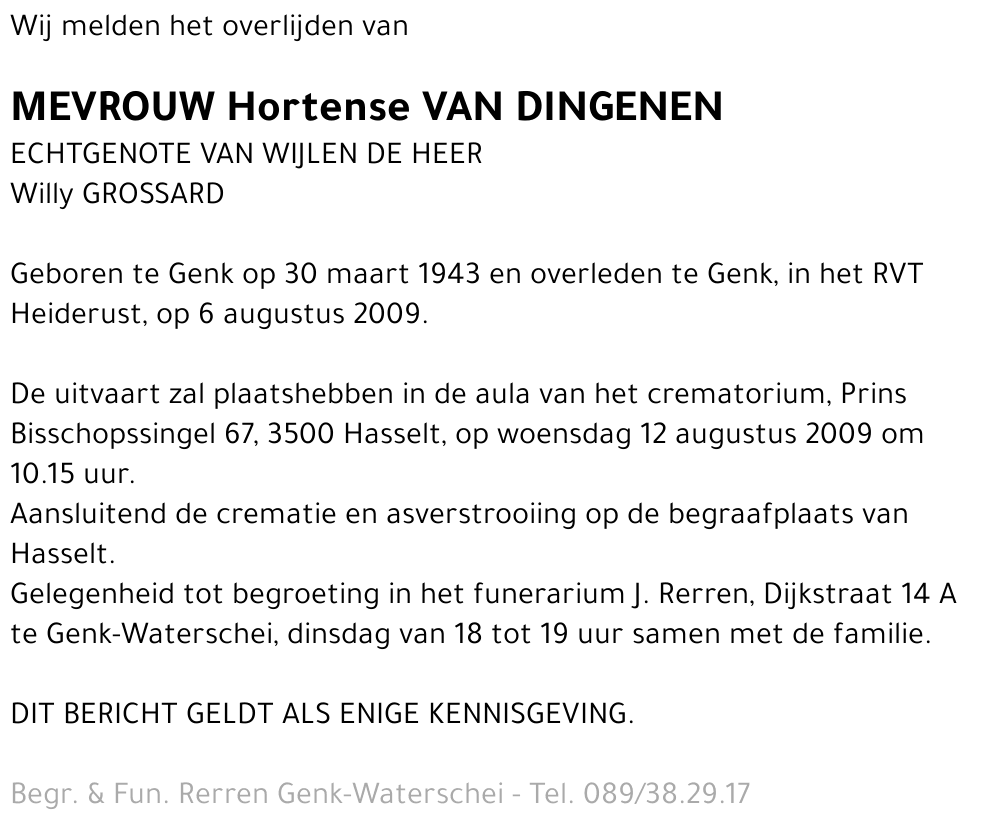 Hortense Van Dingenen