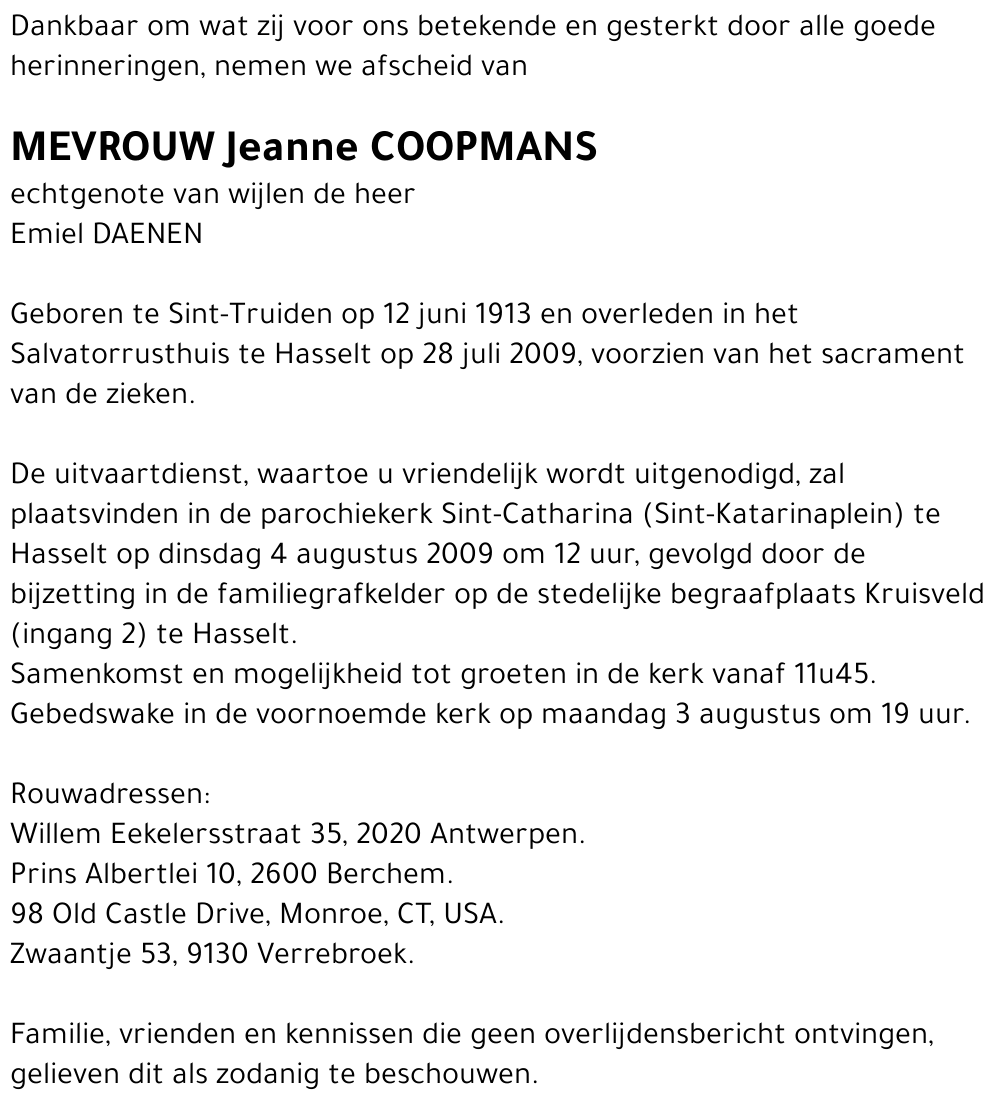 Jeanne Coopmans