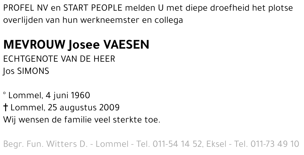 Josee Vaesen