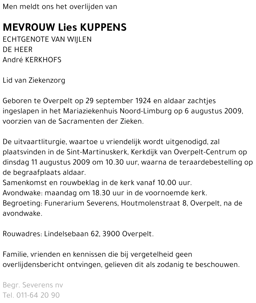Lies Kuppens