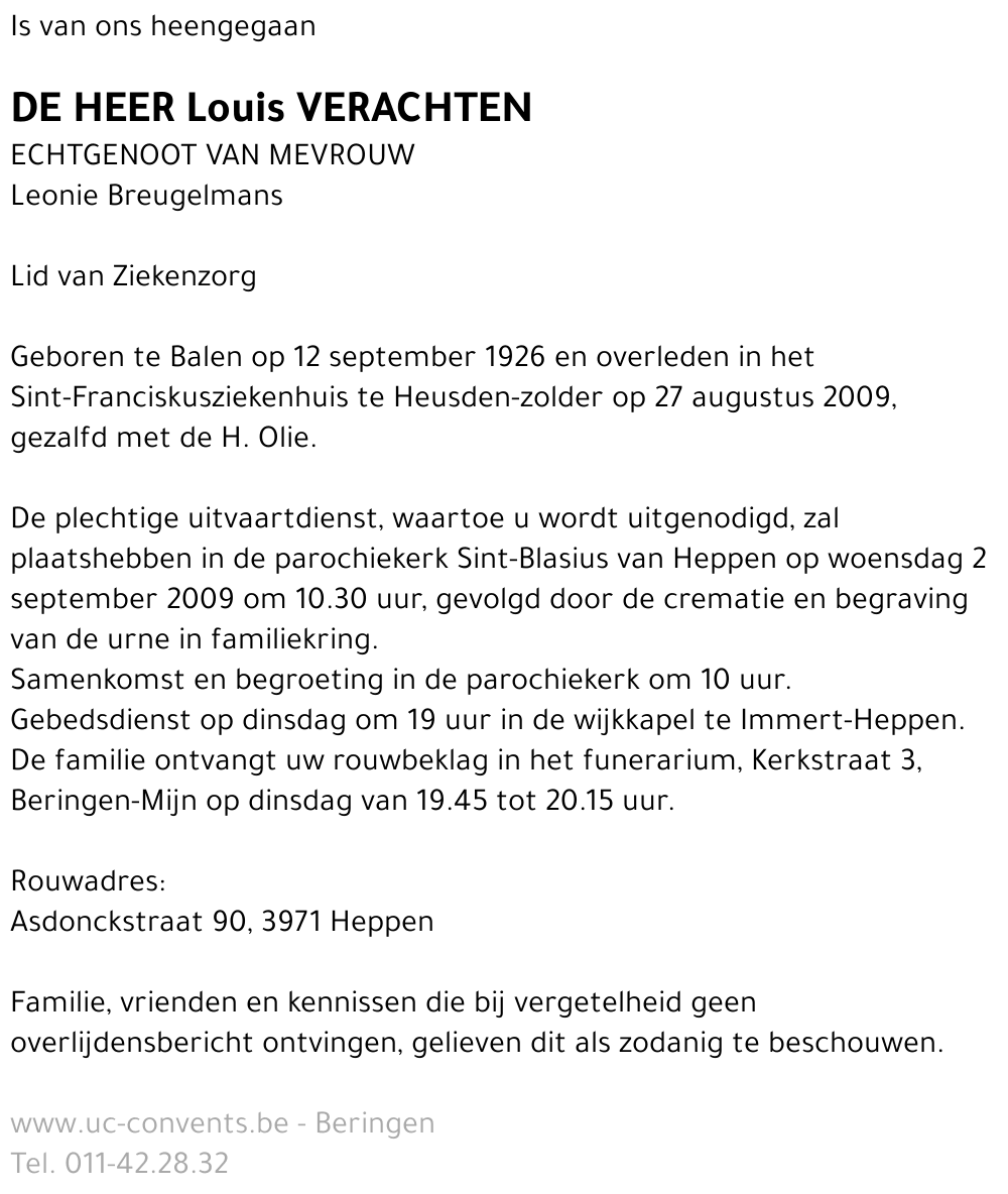 Louis Verachten