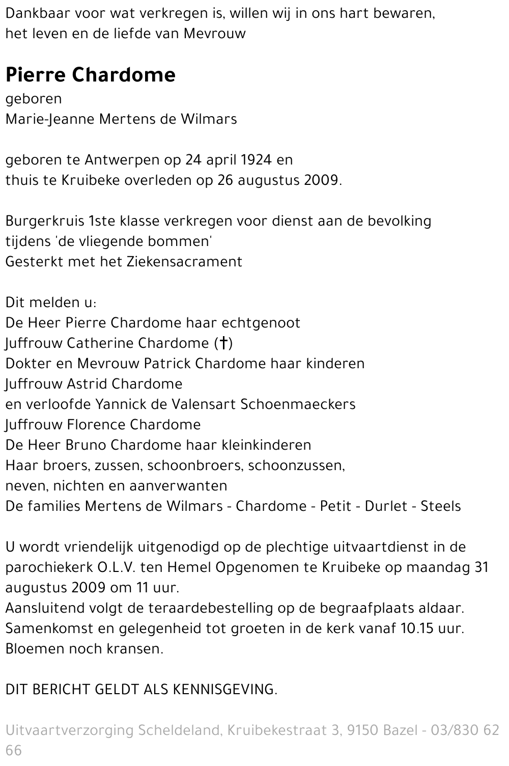 Marie-Jeanne Mertens de Wilmars