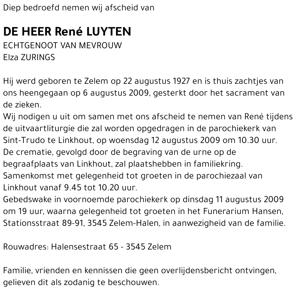 René LUYTEN