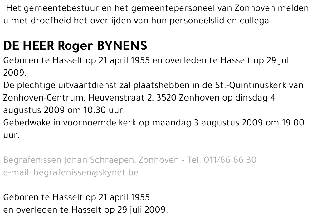 Roger Bynens