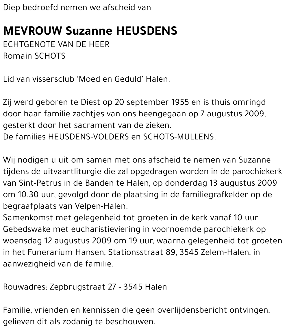 Suzanne HEUSDENS