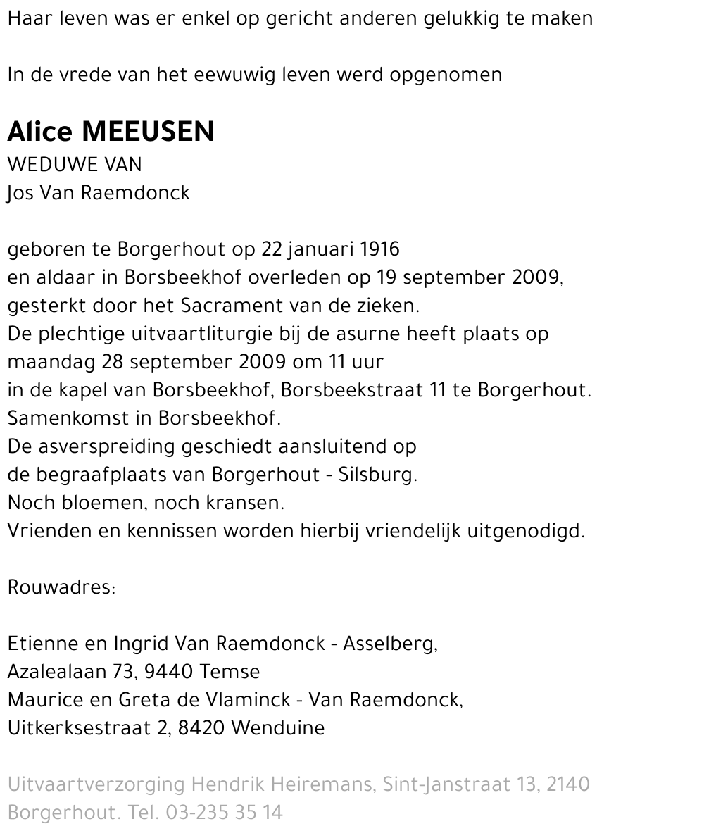 Alice Meeusen