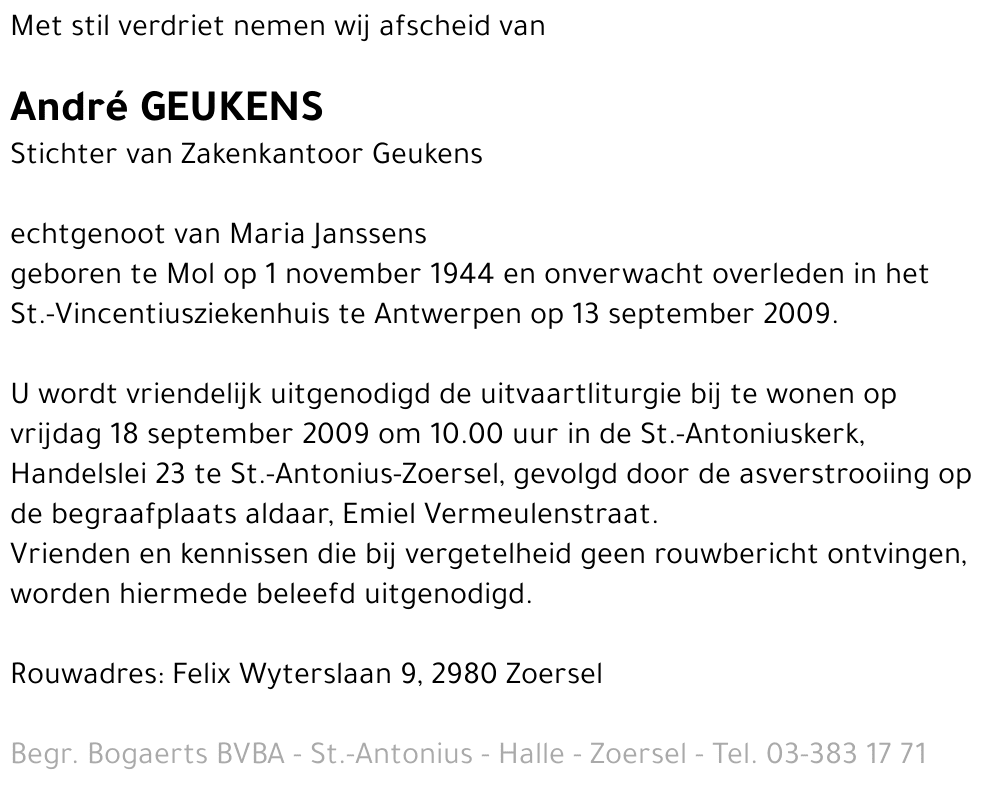 André GEUKENS