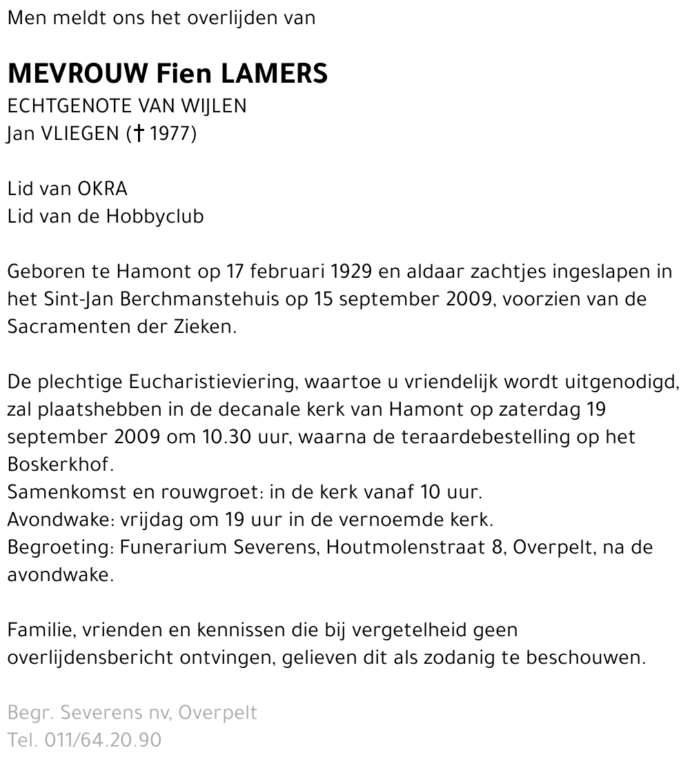 Fien Lamers