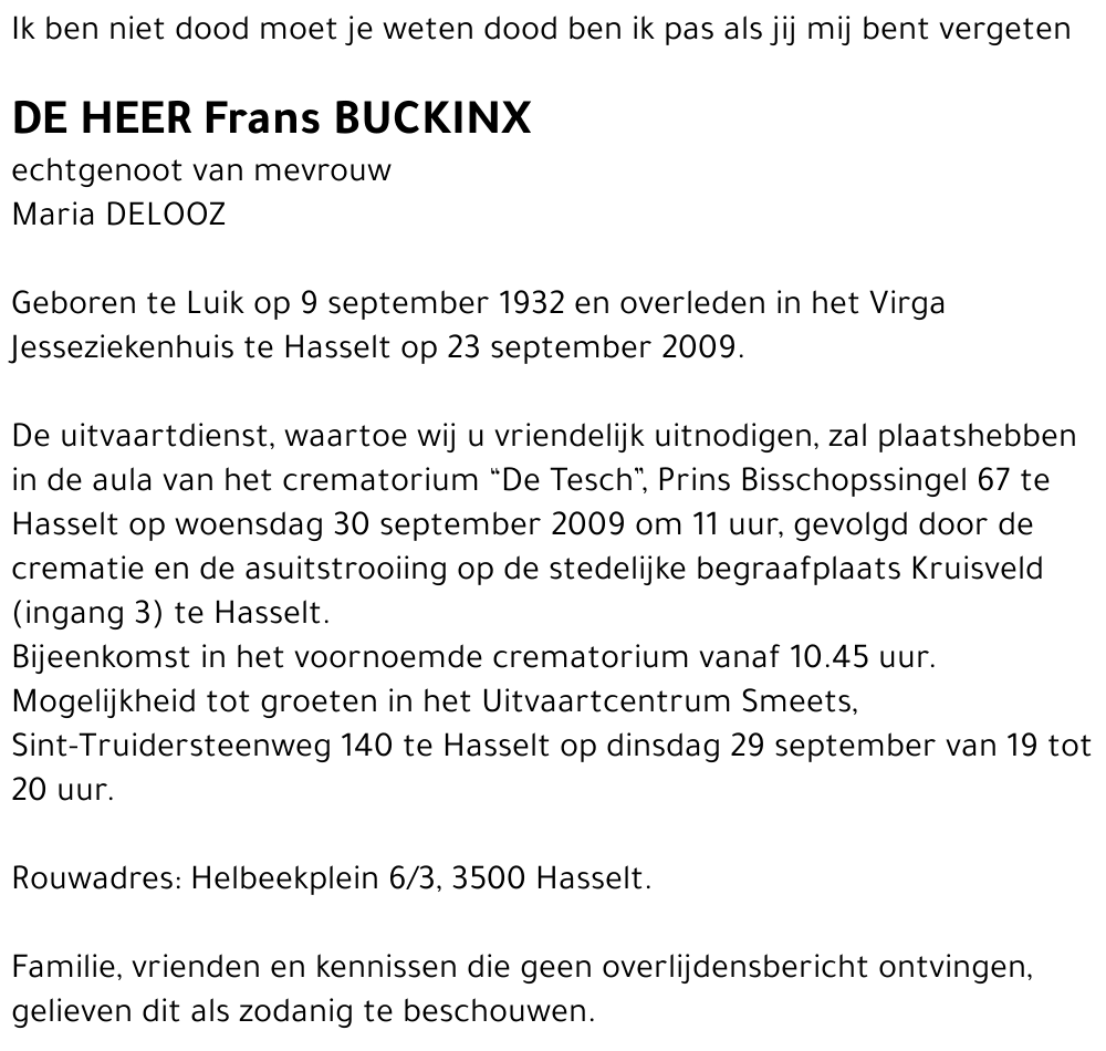 Frans Buckinx