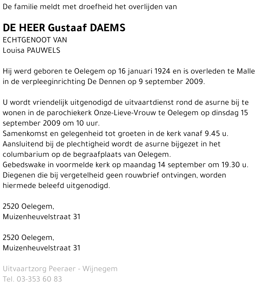 Gustaaf Daems