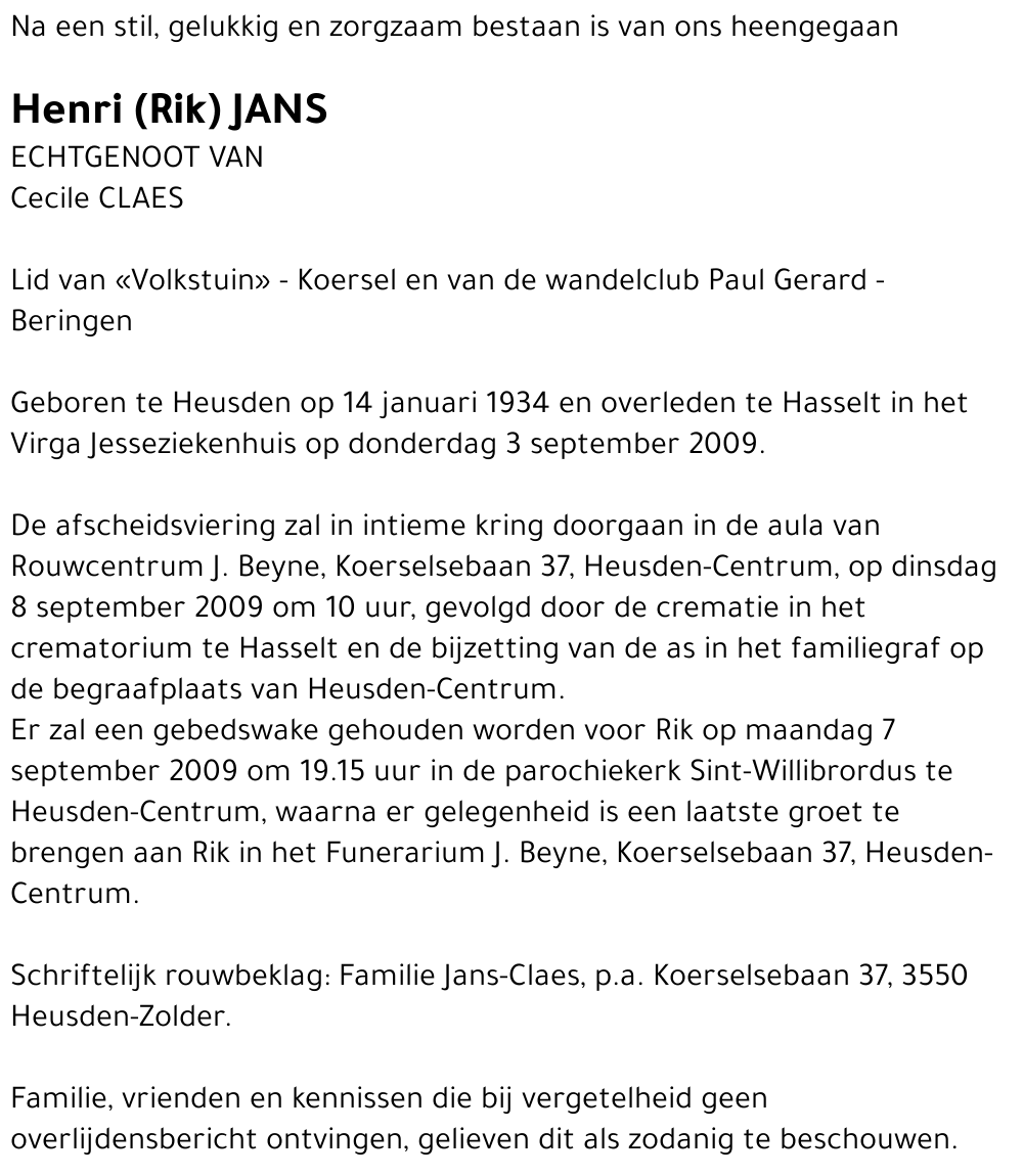 Henri (Rik) Jans