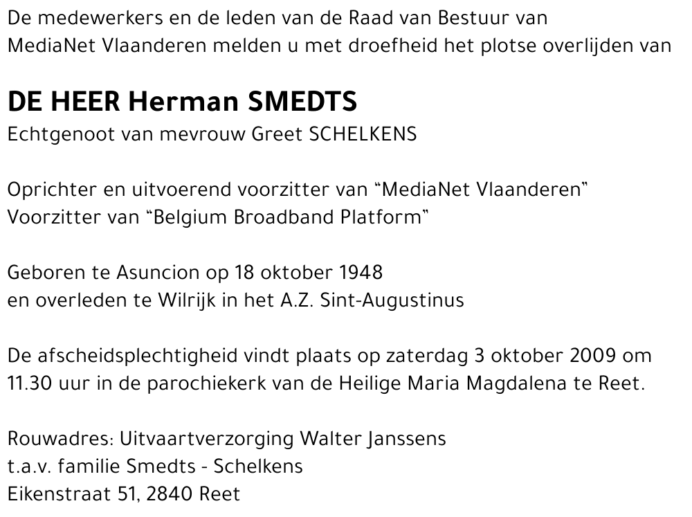 Herman Smedts