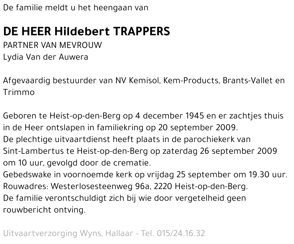 Hildebert Trappers