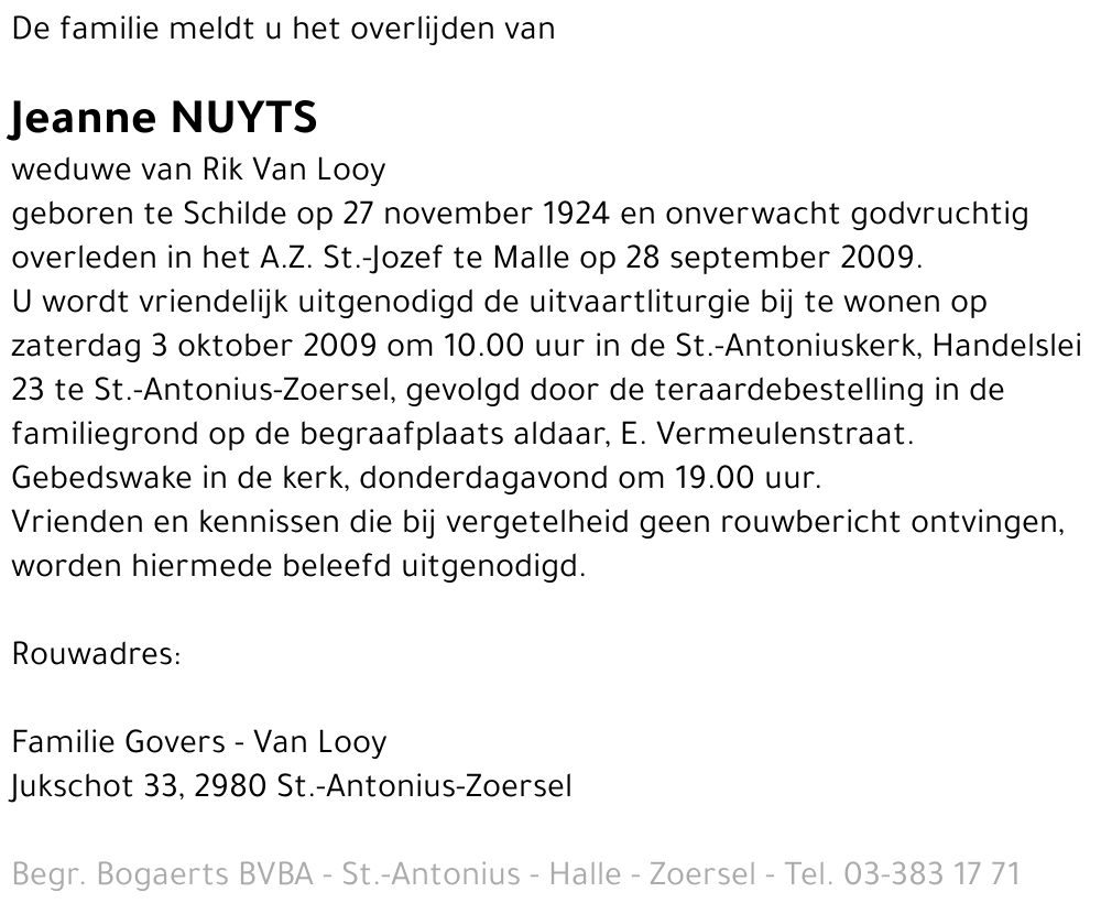 Jeanne Nuyts