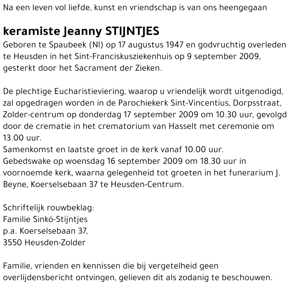 Jeanny Stijntjes