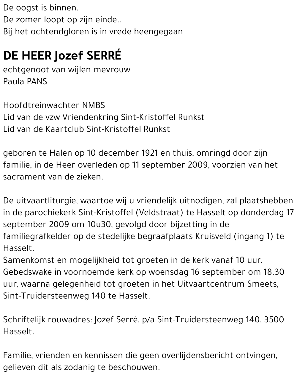 Jozef Serré