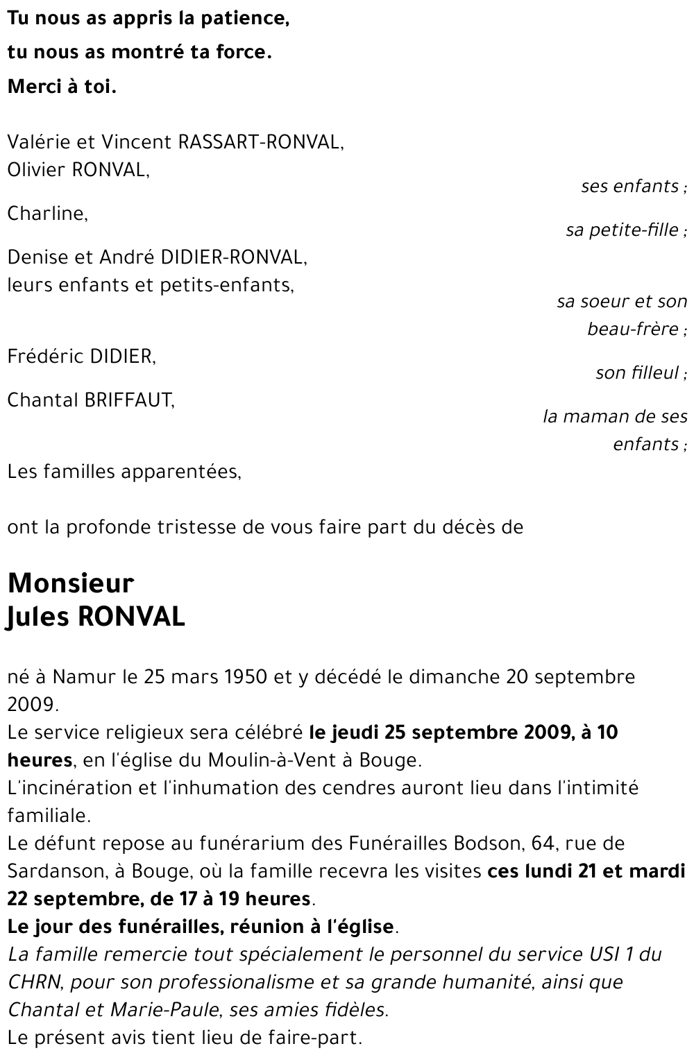 Jules RONVAL
