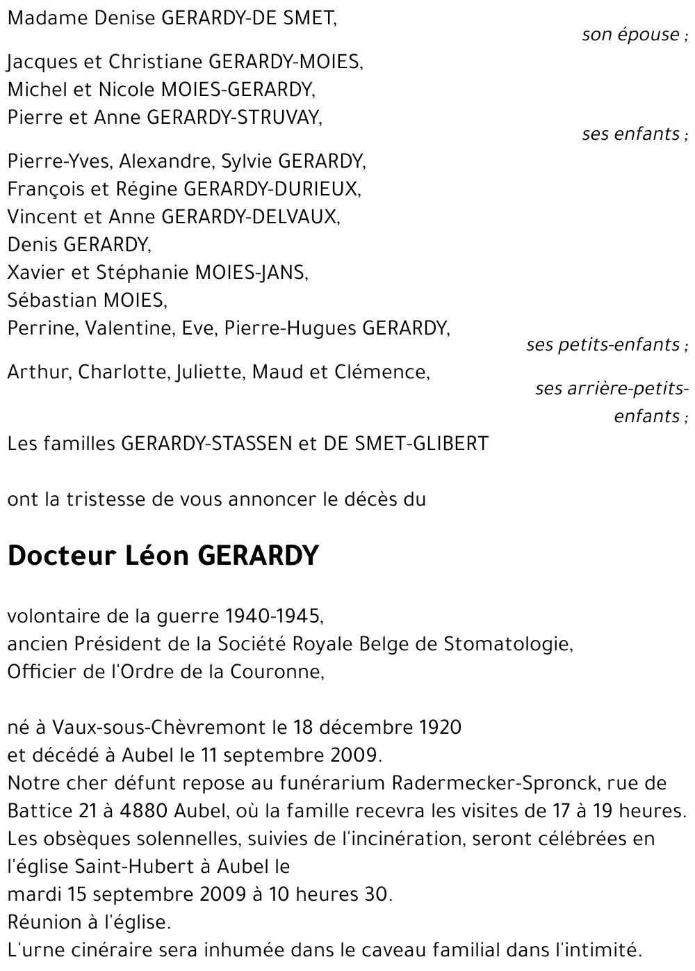 Léon GERARDY