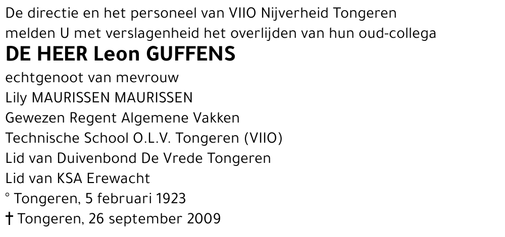 Leon Guffens