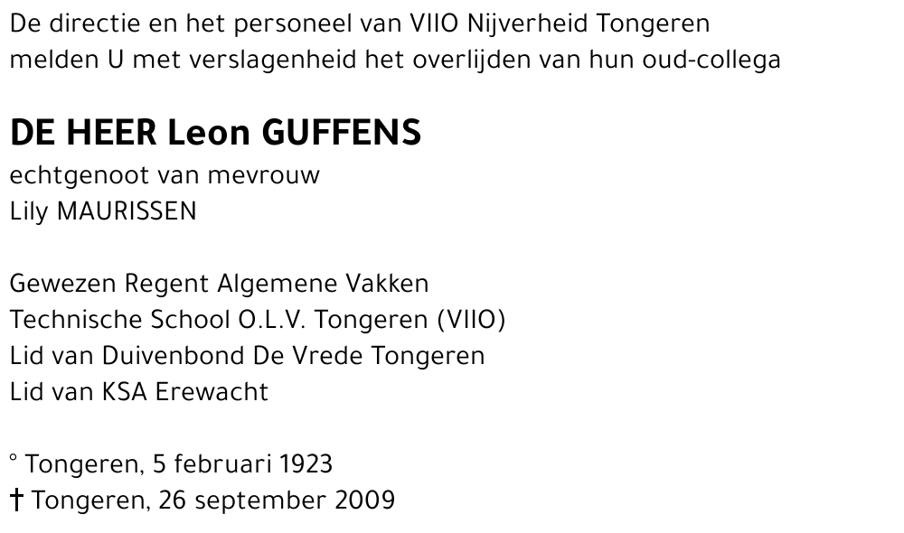 Leon Guffens