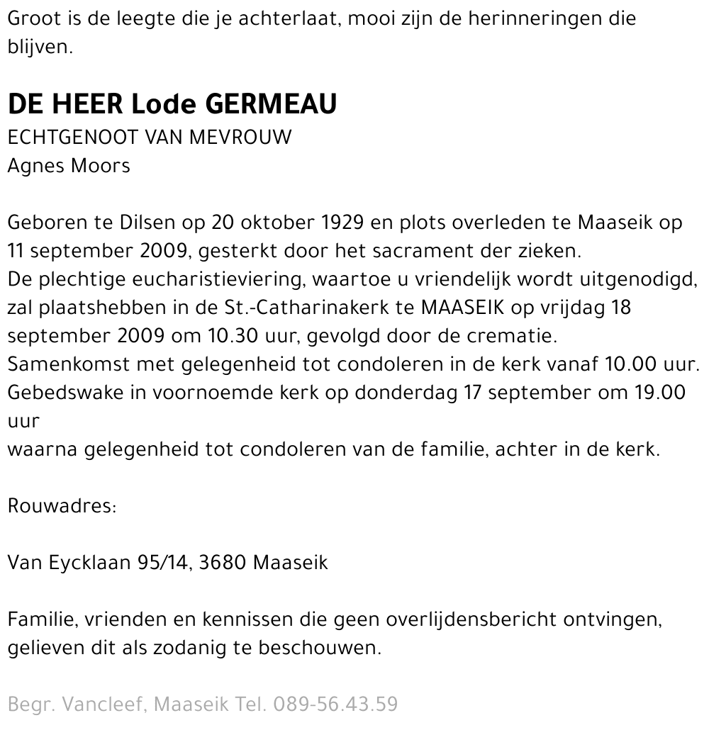 Lode Germeau