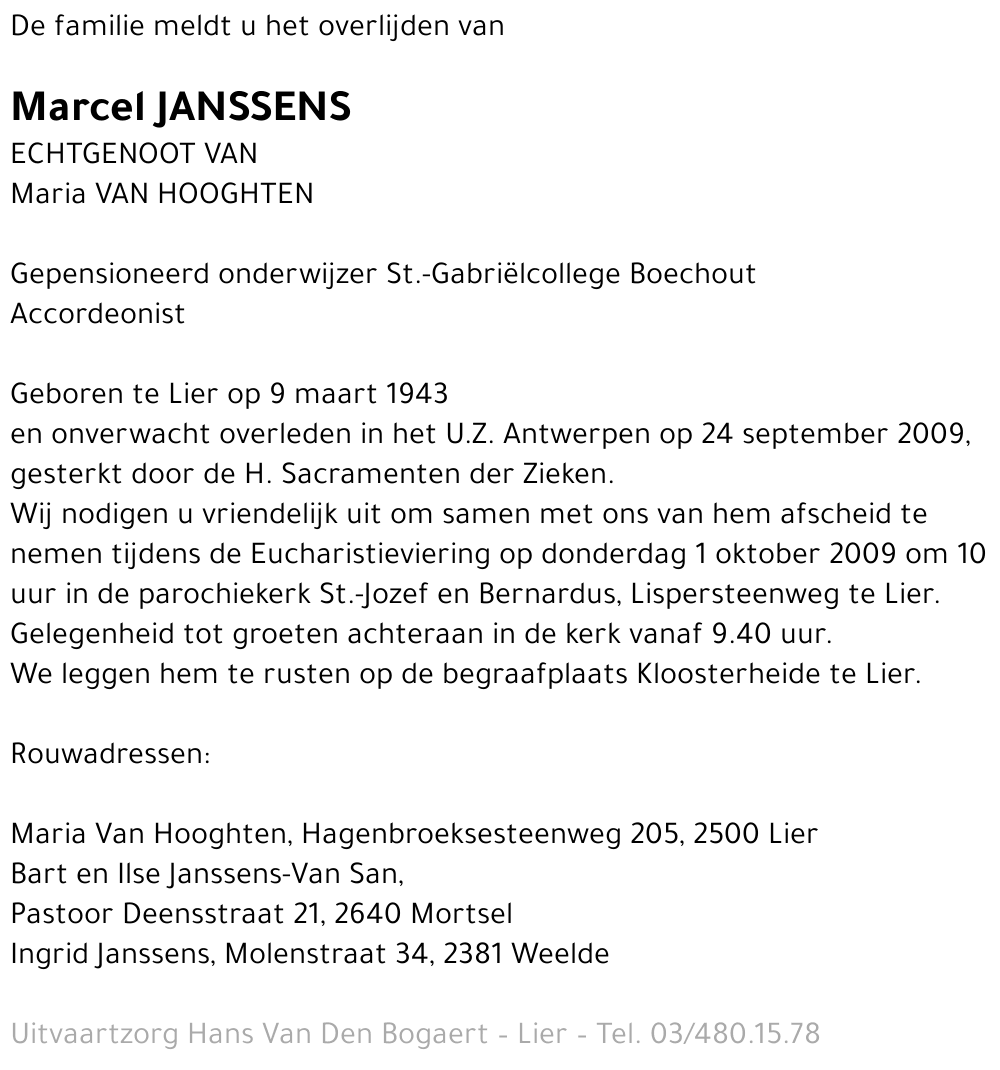 Marcel Janssens