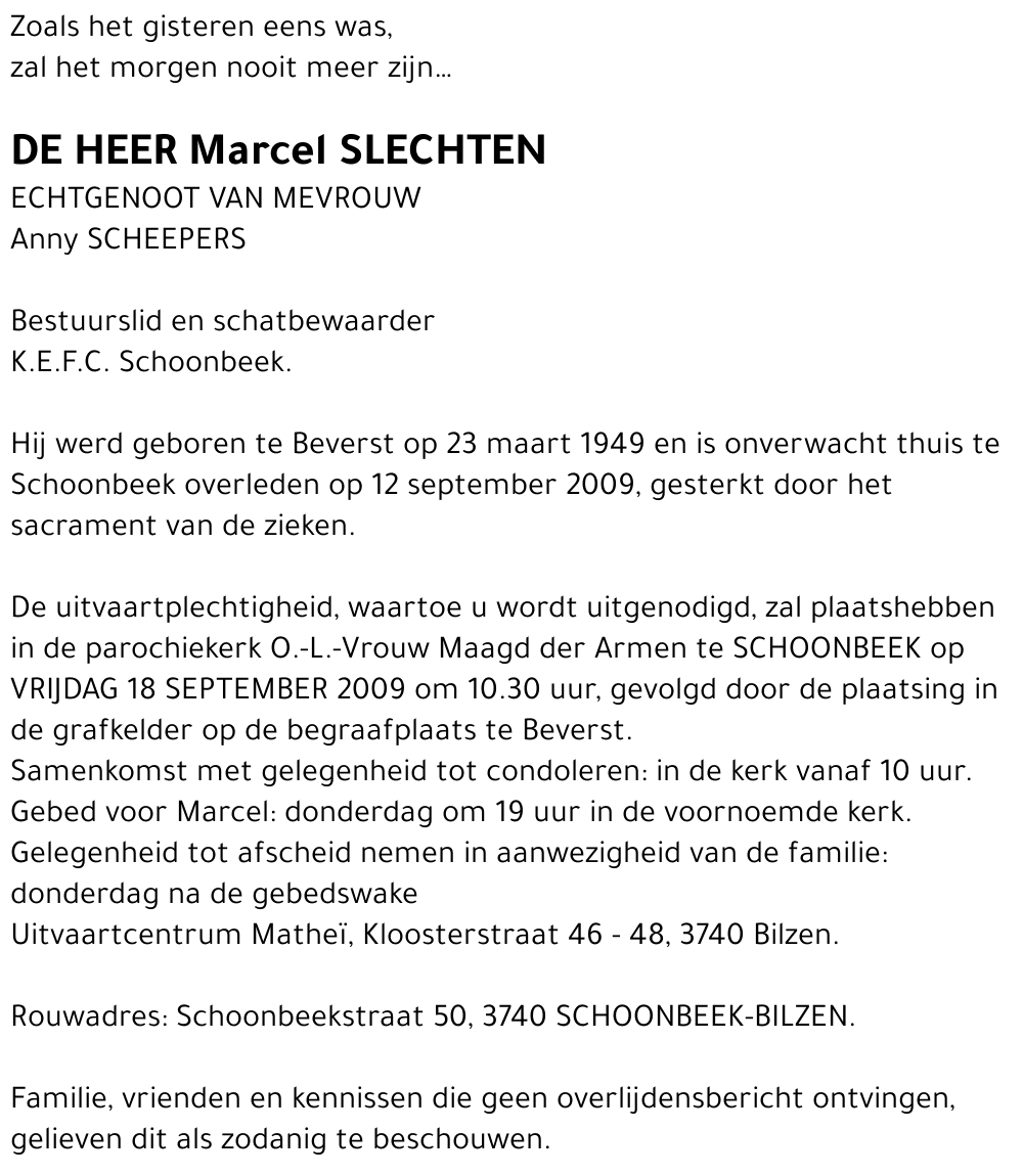 Marcel SLECHTEN