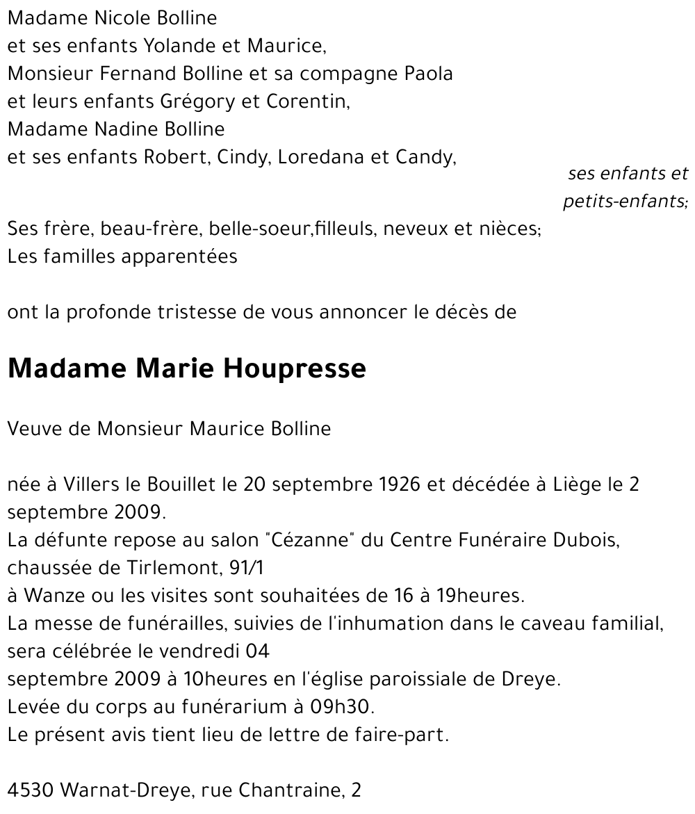 Marie Houpresse