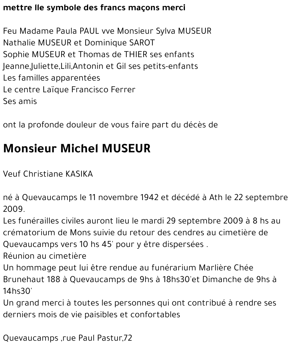 Michel MUSEUR