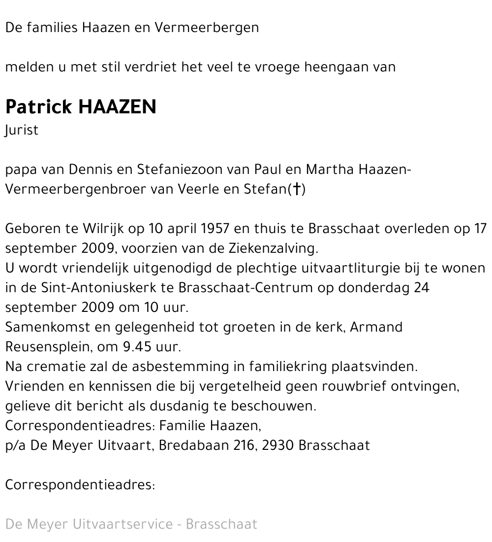 Patrick Haazen