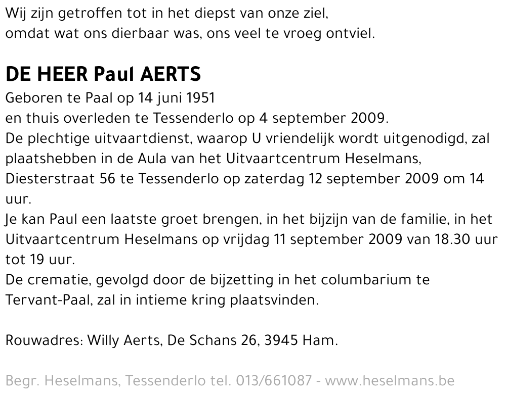 Paul Aerts