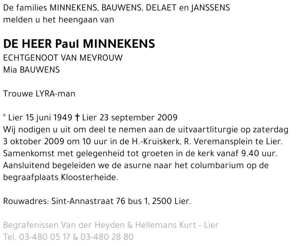 Paul Minnekens