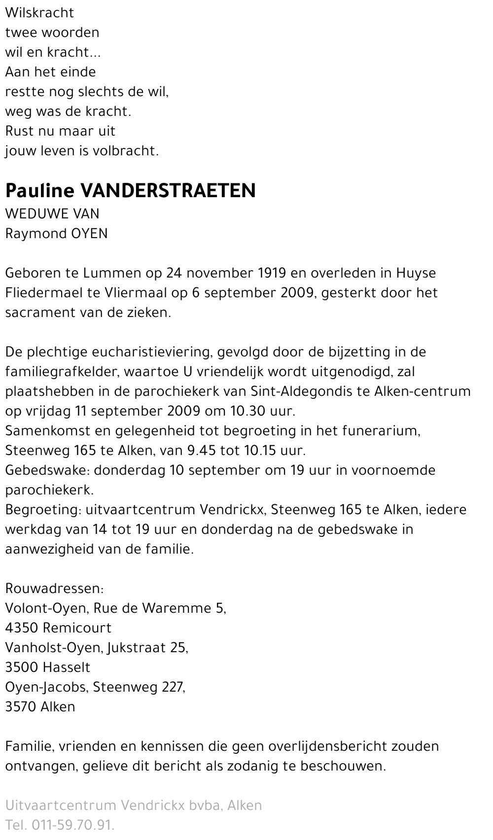 Pauline Vanderstraeten
