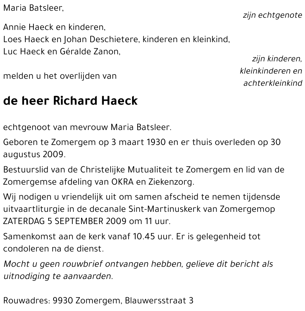 Richard Haeck