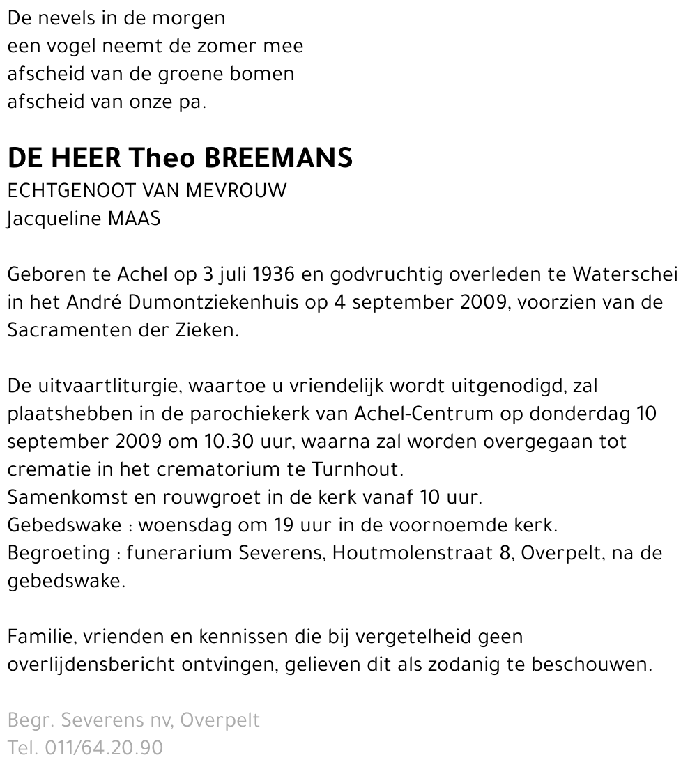 Theo Breemans