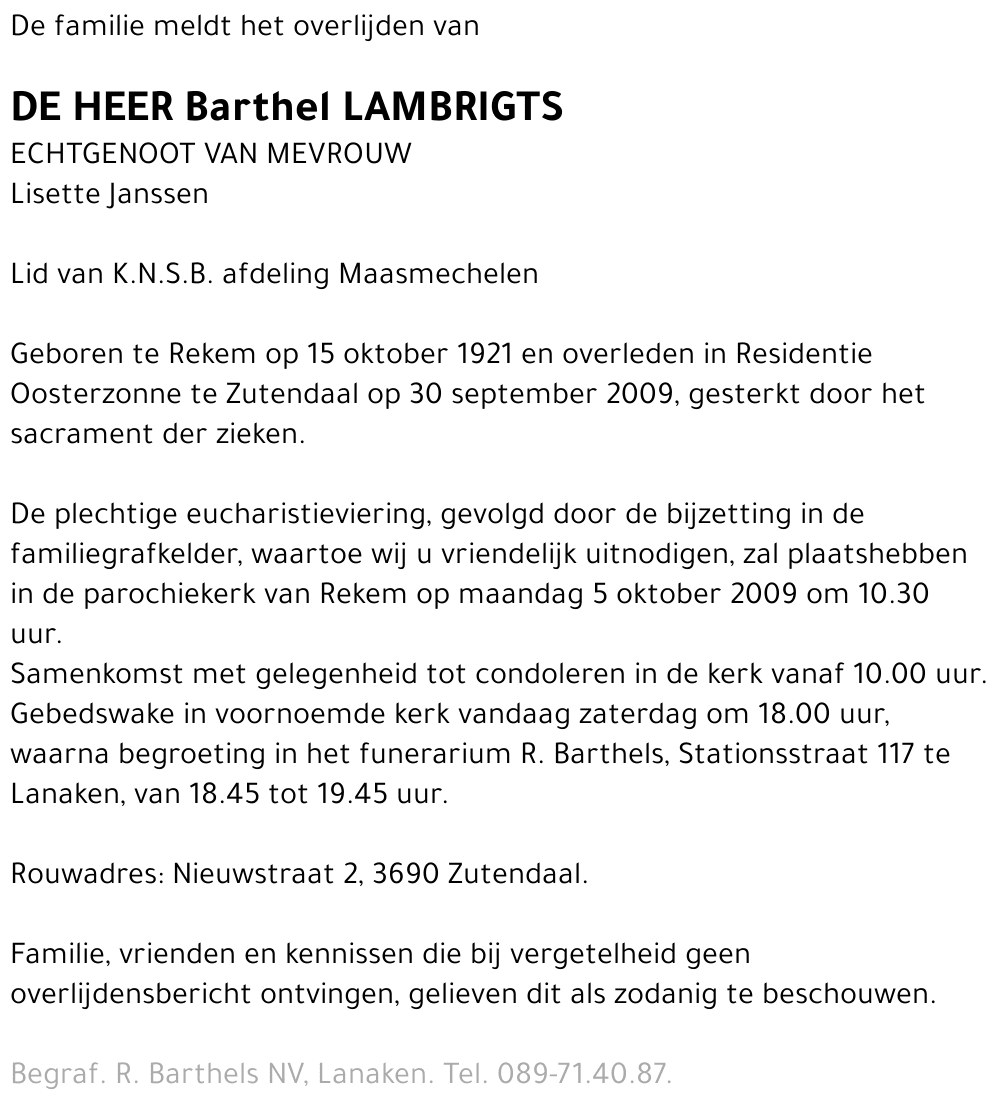 Barthel Lambrigts