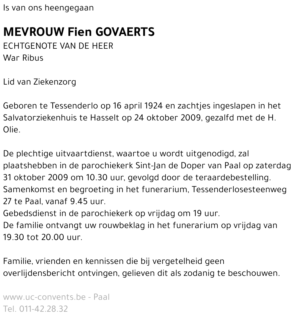 Fien Govaerts