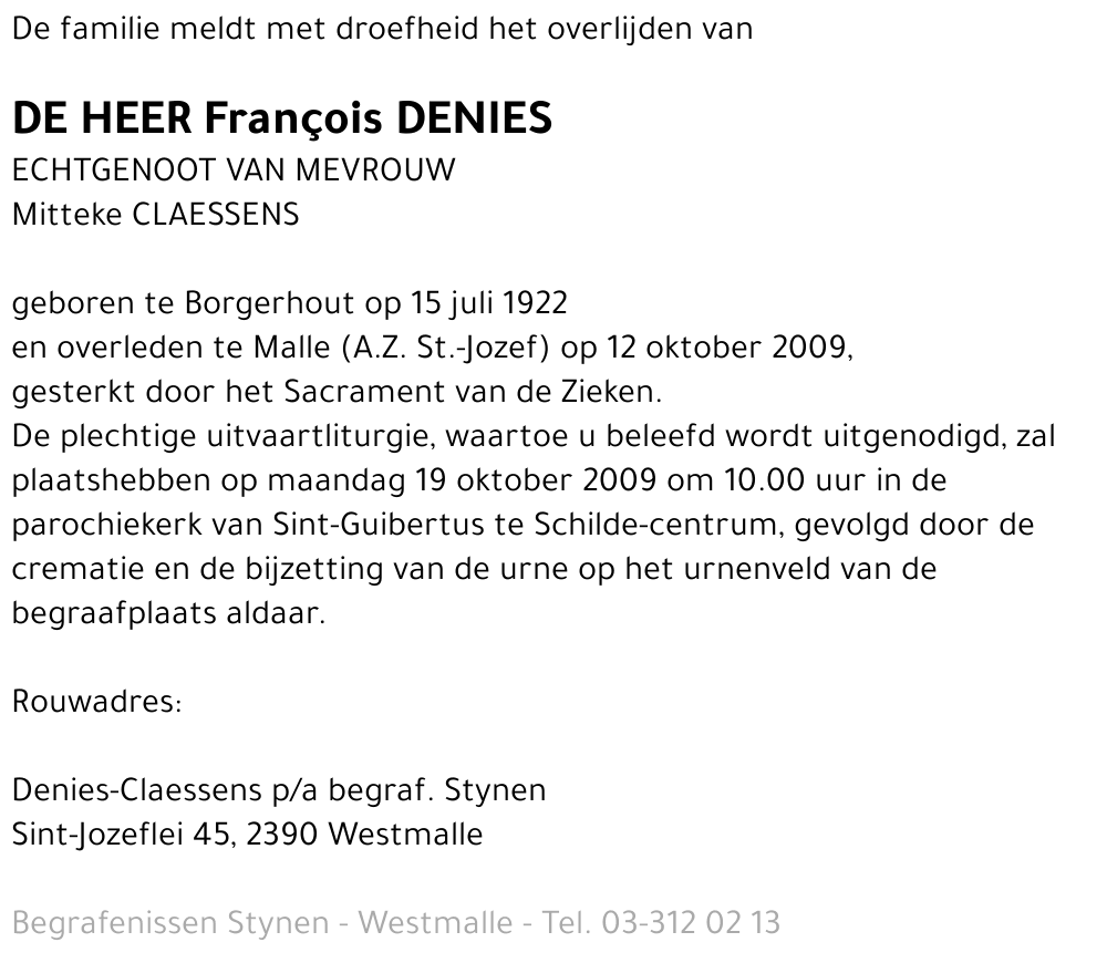 François Denies