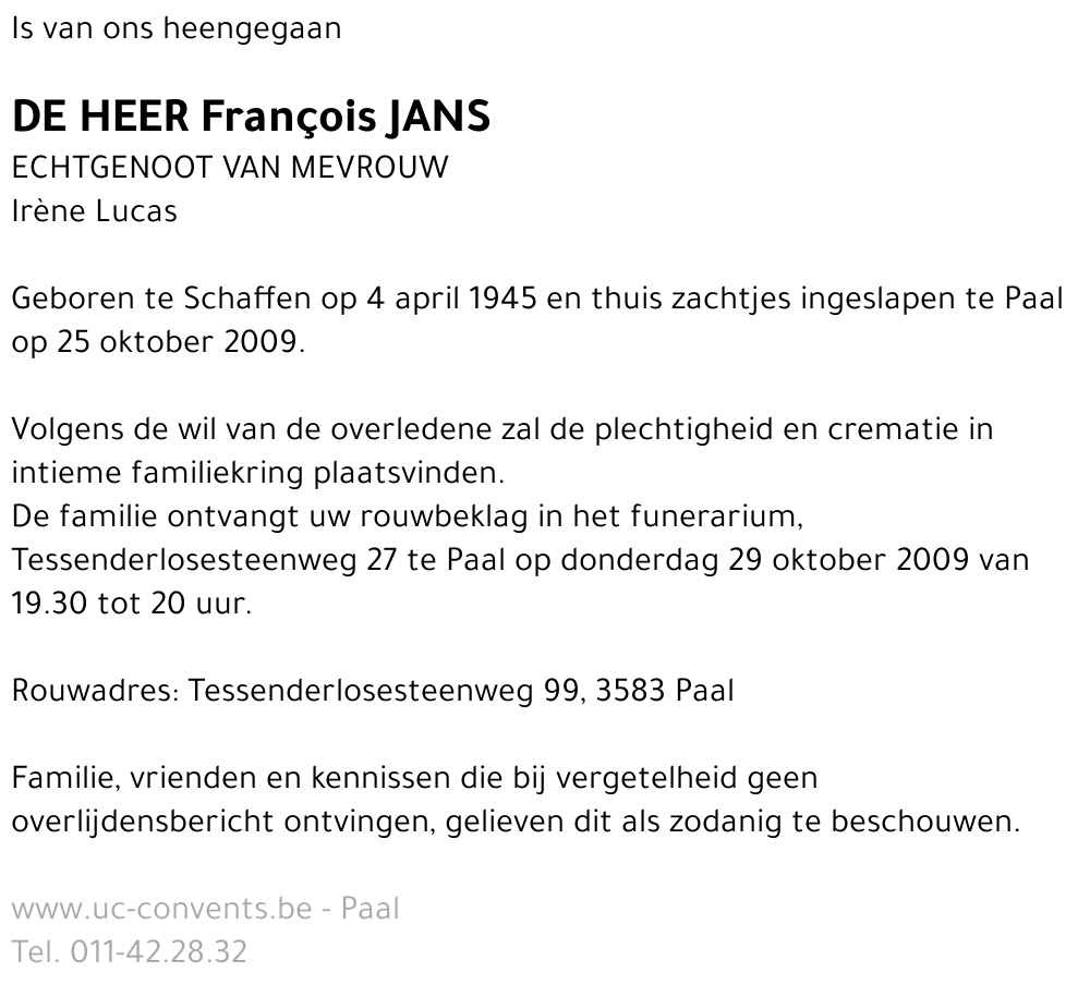 François Jans