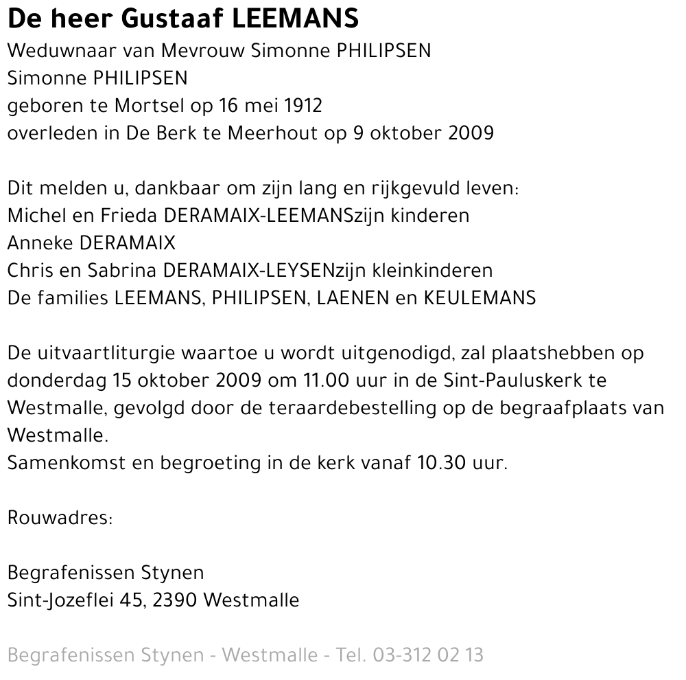 Gustaaf Leemans