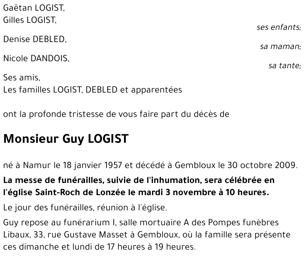 Guy LOGIST