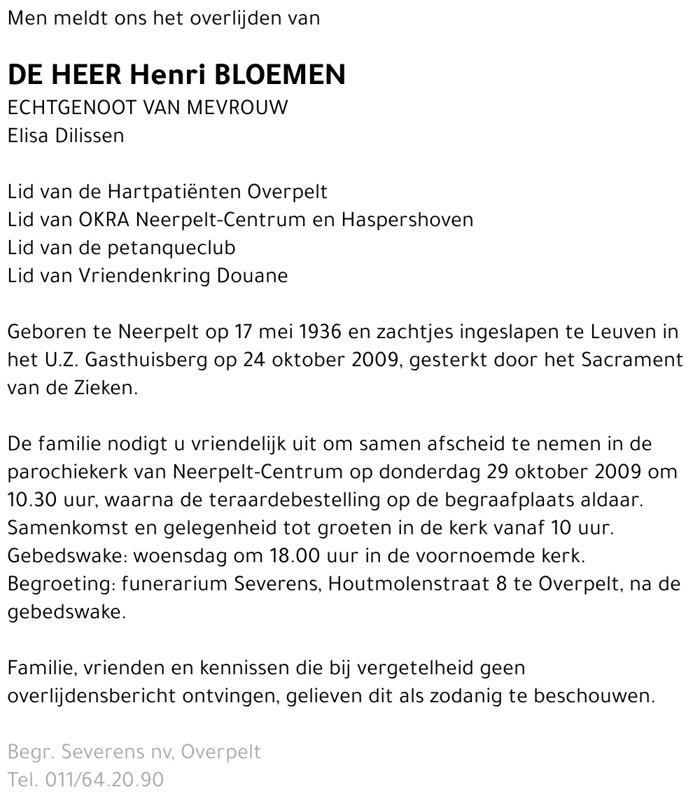 Henri Bloemen