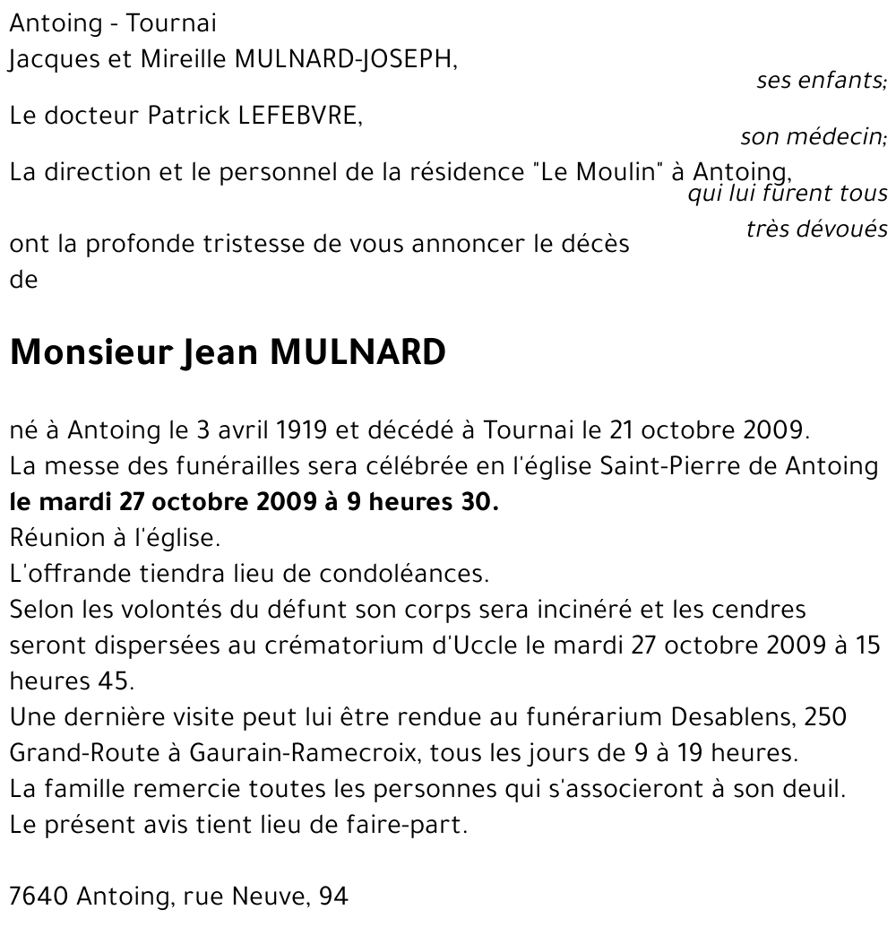 Jean MULNARD