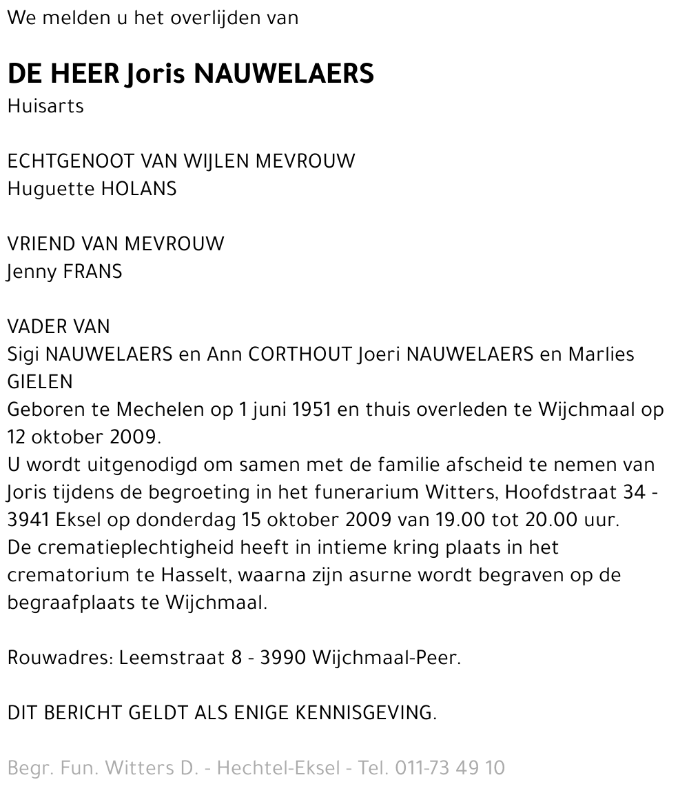 Joris Nauwelaers