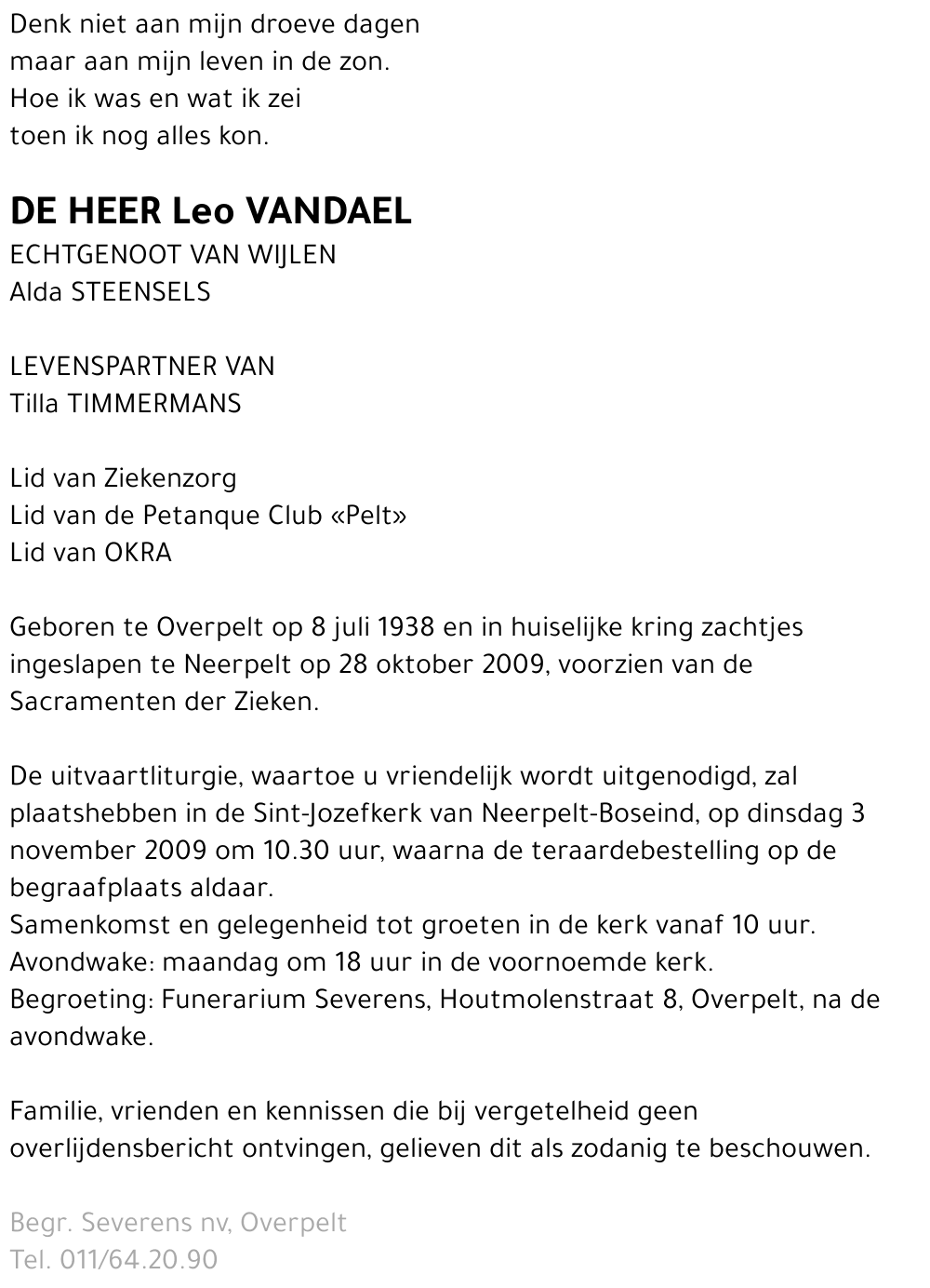 Leo Vandael