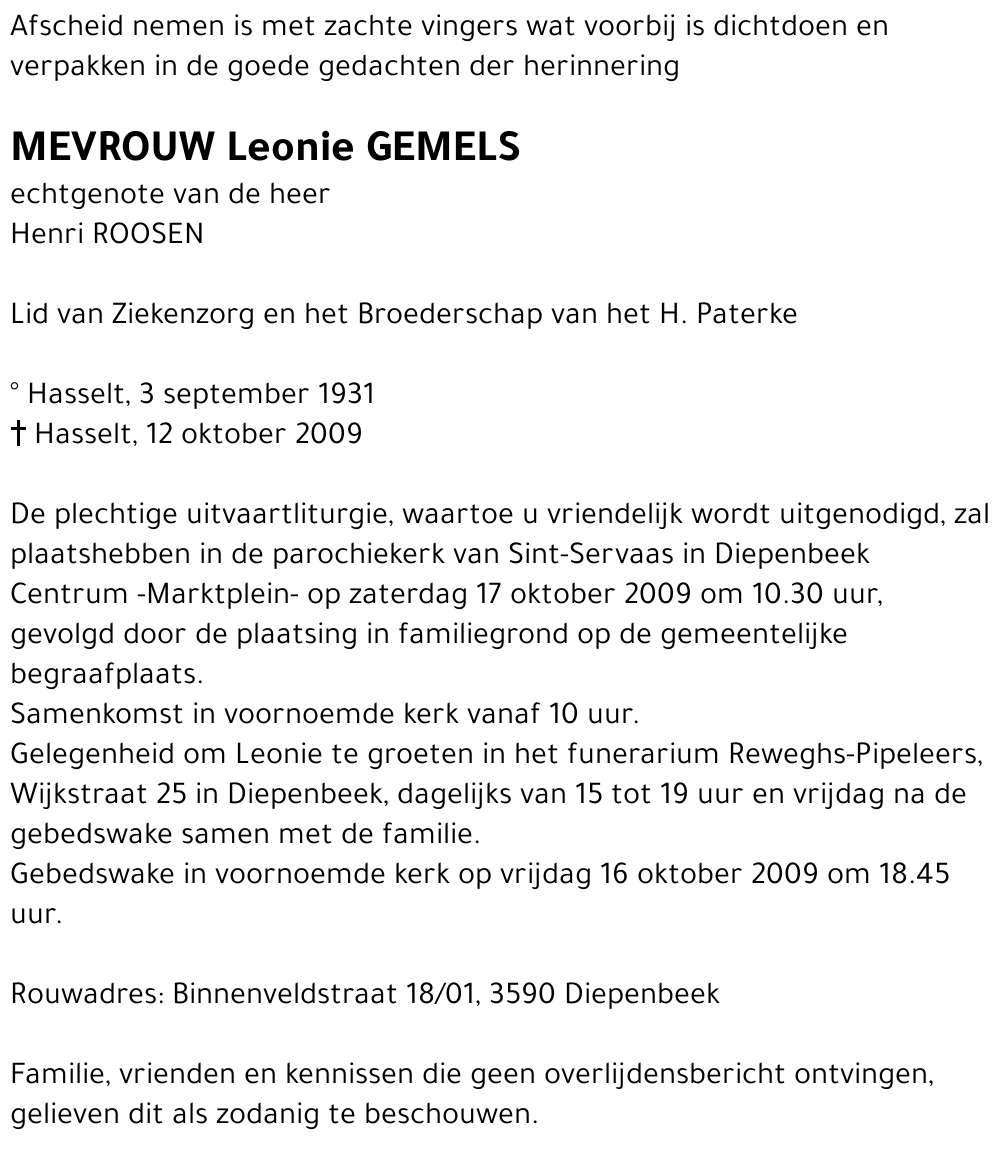 Leonie Gemels